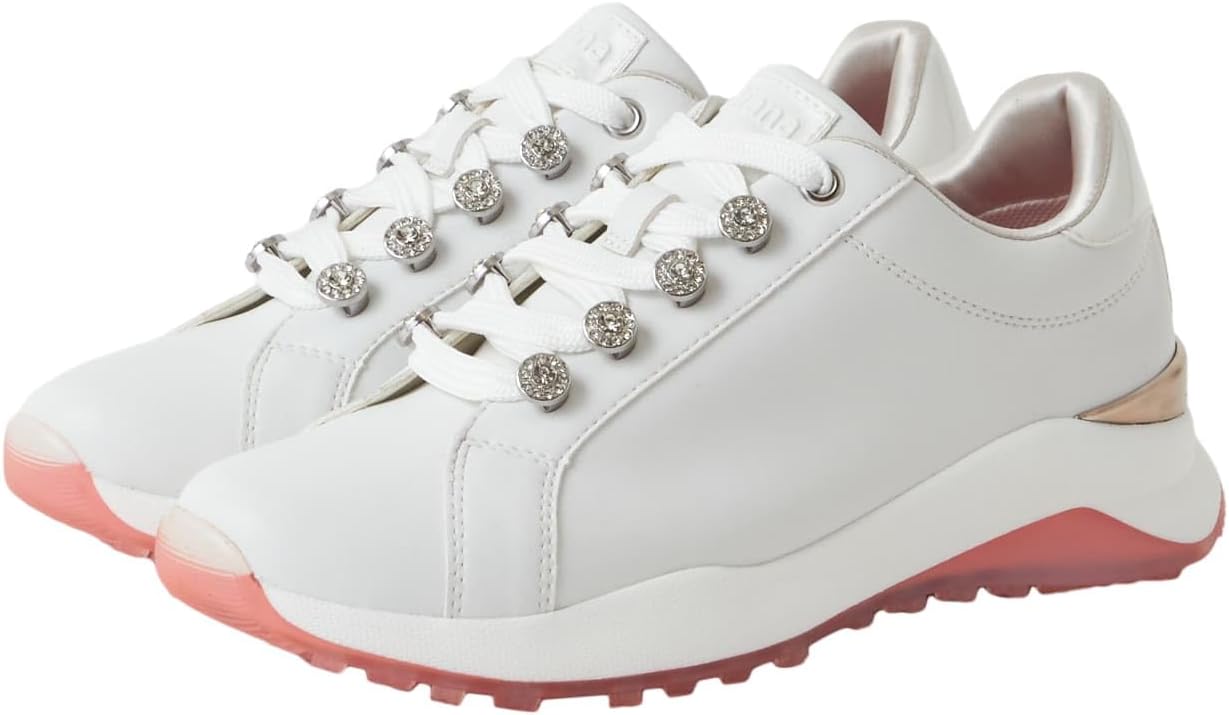 ＋dianaGOLF Diana ゴルフシューズ　黒　23.5 美品 プラスダイアナ ＋diana 【+dianaGOLF】レースアップゴルフ